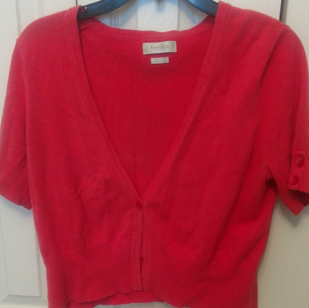 Coral Cardigan